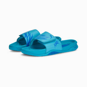 Dream Nitro MB2 Slides, Bright Aqua-Ultra Blue