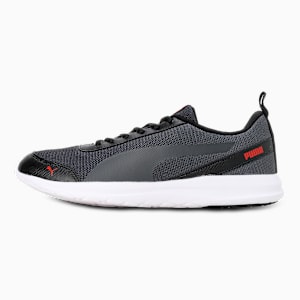Forbes Men's Shoes, PUMA Black-Dark Shadow-High Risk Red, extralarge-IND