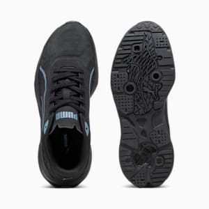 Extent NITRO™ Engineered Mesh Unisex Sneakers, PUMA Black-Bold Blue, extralarge-IND