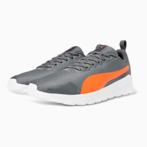 PUMA Kenton Unisex Shoes, CASTLEROCK-Vibrant Orange, extralarge-IND