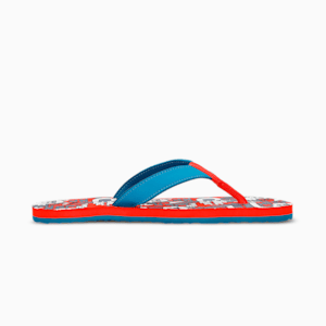 PUMAx1DER Hepcat Youth Flip-Flops, Cherry Tomato-Sailing Blue, extralarge-IND
