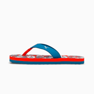 PUMAx1DER Hepcat Kids Flip-Flops, Cherry Tomato-Sailing Blue
