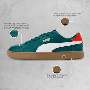 PUMAx1DER Serve Pro Lite Men's Sneakers, Varsity Green-Puma White-Puma Team Gold, extralarge-IND