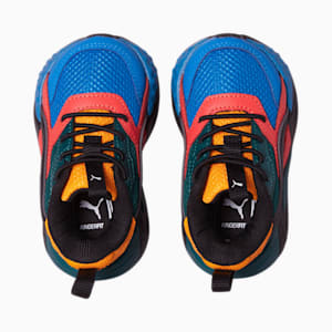 RS-TRCK Color AC Toddler Shoes, Future Blue-PUMA Black-Saffron