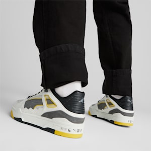 PUMA x STAPLE Slipstream Unisex Sneakers, Warm White-Cool Light Gray, extralarge-IND