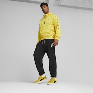 PUMA x STAPLE Suede Men's Sneakers, Fresh Pear-Sun Ray Yellow, extralarge-IND