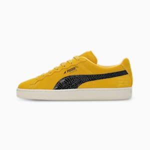 PUMA x STAPLE Suede Men's Sneakers, Fresh Pear-Sun Ray Yellow, extralarge-IND