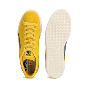 ユニセックス PUMA x STAPLE スウェード スニーカー, Fresh Pear-Sun Ray Yellow