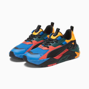 RS-TRCK Color Sneakers, Future Blue-PUMA Black-Saffron