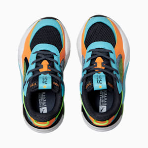 RS-X Arcade Little Kids' Sneakers , Parisian Night-Hero Blue-Yellow Alert