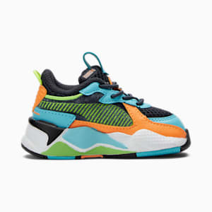 Zapatos deportivos RS-X Arcade AC para bebés, Parisian Night-Hero Blue-Yellow Alert