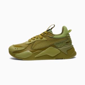 RS-X Green Shades Big Kids' Sneakers, Capulet Olive-Avocado-Green Olive