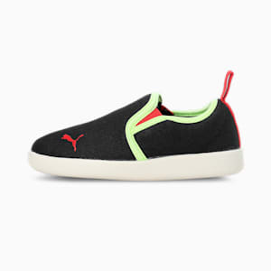 Puma lazy slip on sneakers orange online