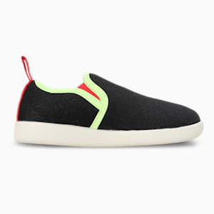 Puma Tobey Kids' Sneakers, PUMA Black-High Risk Red-Fizzy Light