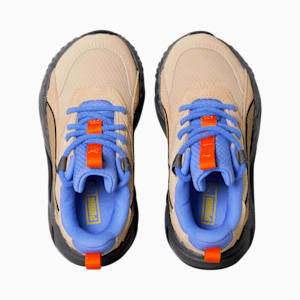 RS-TRCK EXPLORE Little Kids' Shoes, Light Sand-Tiger's Eye-Blue Glimmer