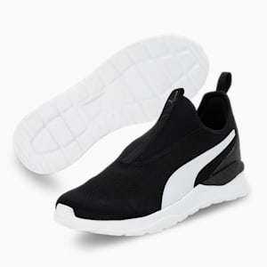 Anzarun Krick Pro Slipon Men's Sneakers, PUMA Black-PUMA White-Cool Dark Gray, extralarge-IND