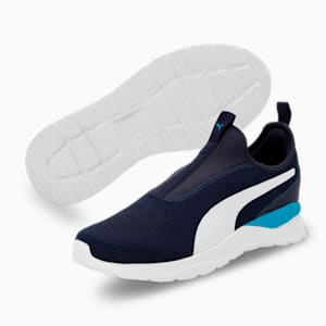Anzarun Krick Pro Slipon Men's Sneakers, PUMA Navy-Speed Blue-PUMA White, extralarge-IND
