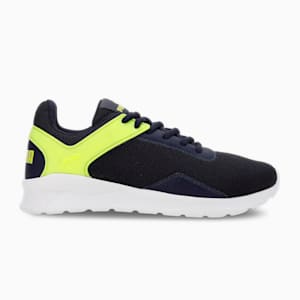 Anzarun Krick Men's Sneakers, PUMA Navy-Lime Smash-PUMA White