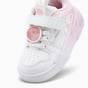 Tenis PUMA x MIRACULOUS Slipstream para bebés, PUMA White-Pearl Pink