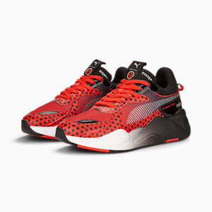 PUMA x MIRACULOUS RS-X Big Kids' Sneakers, PUMA Black-PUMA Red, extralarge