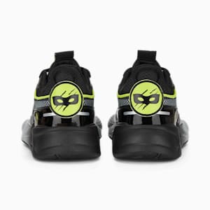 キッズ RS-X MIRACULOUS スニーカー 17-21cm, PUMA Black-Feather Gray-Lime Smash