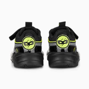 PUMA x MIRACULOUS RS-X Toddler Sneakers, PUMA Black-Feather Gray-Lime Smash