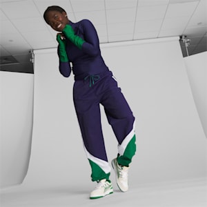 PUMA x JUNE AMBROSE Keeping Score Slipstream Sneakers, Warm White-Verdant Green-PUMA White
