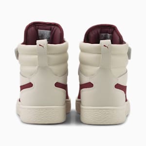 PUMA x JUNE AMBROSE Ralph Sampson Sneakers Women, Whisper White-Aubergine