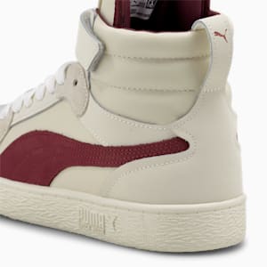 PUMA x JUNE AMBROSE Ralph Sampson Sneakers Women, Whisper White-Aubergine