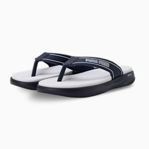 SOFTRIDE Seave V1 Flip-Flops, Peacoat-PUMA White-Glacier Gray, extralarge-IND