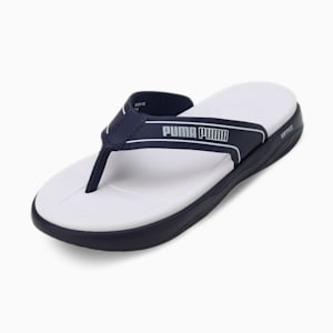 SOFTRIDE Seave V1 Flip-Flops, Peacoat-PUMA White-Glacier Gray, extralarge-IND