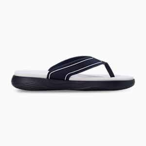 SOFTRIDE Seave V1 Flip-Flops, Peacoat-PUMA White-Glacier Gray, extralarge-IND