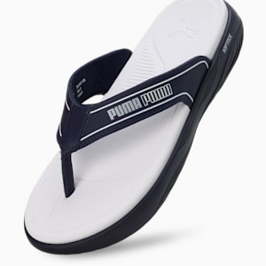 SOFTRIDE Seave V1 Flip-Flops, Peacoat-PUMA White-Glacier Gray, extralarge-IND