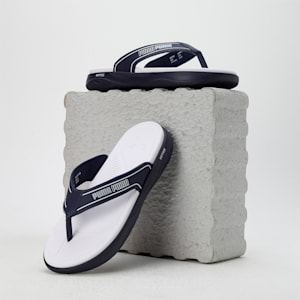 SOFTRIDE Seave V1 Flip-Flops, Peacoat-PUMA White-Glacier Gray, extralarge-IND