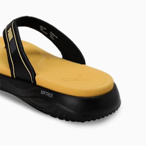 PUMA SOFTRIDE Seave V1 Unisex Flip-Flops, PUMA Black-Mustard Seed-Steel Gray, extralarge-IND