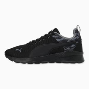 Anzarun Camo Men's Sneakers, PUMA Black-Cool Dark Gray-Cool Mid Gray, extralarge-IND