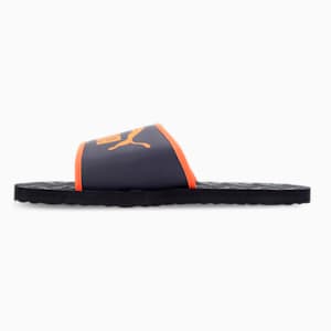 Carty Unisex Slides, Parisian Night-Ultra Orange-PUMA Black