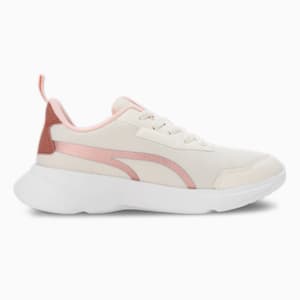 PUMA Alfarun Metallic Women's Sneakers, Pristine-Rose Dust, extralarge-IND