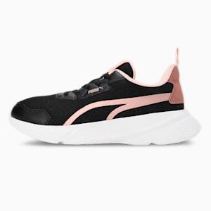 Alfarun Metallic Women's Sneakers, PUMA Black-Rose Dust, extralarge-IND