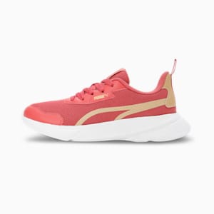 PUMA Alfarun Metallic Women's Sneakers, Heartfelt-Metallic Gold-PUMA White, extralarge-IND