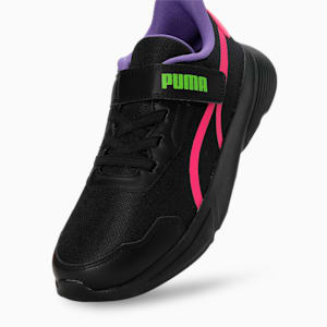 Puma Alfarun Youth Sneakers, PUMA Black-Glowing Pink-Pitch Green, extralarge-IND