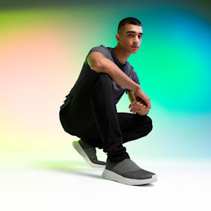 Melanite Slip On Men's Sneakers, Cool Dark Gray-PUMA Black-PUMA White, extralarge-IND