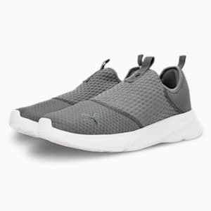 Melanite Slip On Men's Sneakers, Cool Dark Gray-PUMA Black-PUMA White, extralarge-IND