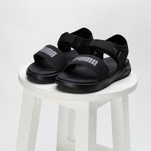 SOFTRIDE Seave Sandals, PUMA Black-Cool Dark Gray, extralarge-IND