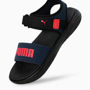 SOFTRIDE Seave Sandals, Club Navy-Active Red-PUMA Black, extralarge-IND