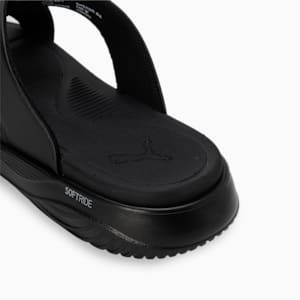 PUMA SOFTRIDE Seave Unisex Flip-Flops, PUMA Black-PUMA Gold, extralarge-IND