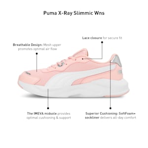 Puma X-Ray Slimmic Women's Sneakers, Rose Dust-PUMA Silver-PUMA White, extralarge-IND