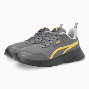 Alfarun Men's Sneakers, Cool Dark Gray-Smokey Gray-Mustard Seed, extralarge-IND