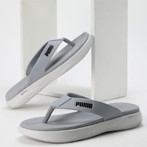 Grey fenty slides shop