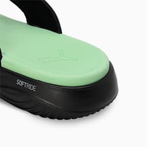 SOFTRIDE Seave Flip-Flops, PUMA Black-Spring Fern, extralarge-IND